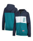 Women's Navy Seattle Mariners Color Block Full-Zip Hoodie Jacket