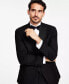 Фото #5 товара Alfani Men's Slim-Fit Tuxedo Jacket Black 42R