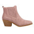 Фото #1 товара Corkys Potion Round Toe Chelsea Booties Womens Pink Casual Boots 80-0042-685