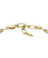 ფოტო #3 პროდუქტის Heritage Crest Mother of Pearl Gold-Tone Brass Chain Bracelet