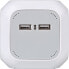 Brennenstuhl 1150100 - 1.4 m - 4 AC outlet(s) - Indoor - Type F - IP20 - Gray - White