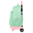 School Rucksack with Wheels BlackFit8 Moon Green 33 x 45 x 22 cm