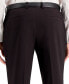 ფოტო #7 პროდუქტის Men's Slim-Fit Burgundy Solid Suit Pants, Created for Macy's