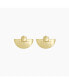 ფოტო #1 პროდუქტის Sanctuary Project by Semicircle Geo Earrings Gold