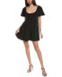 Фото #1 товара Amanda Uprichard Brianna Mini Dress Women's Black Xs