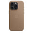 Фото #4 товара Чехол FineWoven для Apple iPhone 15 Pro с технологией MagSafe - Цвет топливного焼арятья