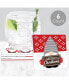 Фото #2 товара Christmas Gnomes - Funny Holiday Party Decorations - Drink Coasters - Set of 6
