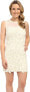 KUT from the Kloth 237601 Womens Illusion Lace Sheath Dress Ivory/Nude Size 8