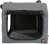 Фото #9 товара Клетка для собак TRIXIE Easy Soft Kennel, современная, серого цвета XS-S: 50 × 33 × 36 см