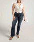 ფოტო #1 პროდუქტის Plus Size Suki Mid Rise Curvy Fit Bootcut Jeans