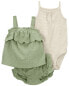 Baby 3-Piece Little Short Set 18M