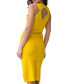 Фото #2 товара Women's Embellished-Neck Dress