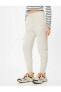 Фото #3 товара Брюки спортивные Koton Jogger с завязкой в талии и карманами