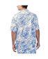 ფოტო #2 პროდუქტის Men's Royal Chicago Cubs Monstera Print Party Button-Up T-Shirt