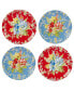 Фото #1 товара Blossom Set of 4 Dinner Plates