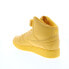 Фото #6 товара Fila A-High 1CM00540-701 Mens Yellow Leather Lifestyle Sneakers Shoes