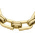 ფოტო #2 პროდუქტის Heritage D-Link Gold-Tone Stainless Steel Chain Bracelet