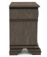 Фото #3 товара Hamilton 29" Solid Wood 3-Drawer Nightstand with Universal Serial Bus Ports