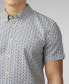 Фото #5 товара Рубашка мужская Ben Sherman с коротким рукавом в геометрическом стиле