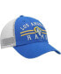 Фото #4 товара Men's '47 Royal Los Angeles Rams Highpoint Trucker Clean Up Snapback Hat