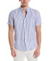 Фото #1 товара Brooks Brothers Regular Fit Linen Shirt Men's