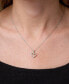 ფოტო #2 პროდუქტის Diamond Open Heart Pendant Necklace (1/4 ct. t.w.) in 14k White or Yellow Gold, 18" + 2" extender