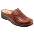 Фото #2 товара Softwalk San Marcos S1366-245 Womens Brown Narrow Clog Sandals Shoes 6
