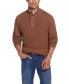 Фото #1 товара Men's Button Mock Neck Sweater