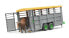 Фото #3 товара Bruder Livestock trailer with 1 cow - Green,Grey - Plastic - Trailer - 1:16 - 3 yr(s) - Preassembled