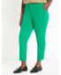 Фото #3 товара Plus Size The Ultimate Stretch Work Pant