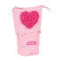 Фото #1 товара Вертикальный пенал Safta Love Yourself Розовый (8 x 19 x 6 cm)