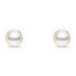 Elegant rose gold earrings with pearl EA981RAU