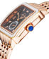 Women's Bari Tortoise Rose Gold Stainless Steel Watch 34mm