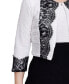 Фото #10 товара Petite Lace-Detail 2 Piece Textured Knit Dress Set