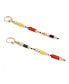 ფოტო #2 პროდუქტის Faux Stone Pencil Mismatch Linear Earrings