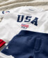 Фото #6 товара Baby Boys Team USA Jersey T-Shirt & Fleece Shorts, 2 Piece Set