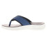 Propet Travelactiv Ft Flip Flop Womens Blue Casual Sandals WST001P-NVY