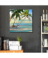 Фото #2 товара A Found Paradise III 16" x 16" Gallery-Wrapped Canvas Wall Art