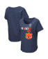 Фото #1 товара Women's Heathered Navy Auburn Tigers PoWered By Title IX T-shirt