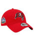 Men's Red Tampa Bay Buccaneers Distinct 9TWENTY Adjustable Hat