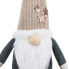 Christmas bauble Green Beige Sand Fabric Father Christmas 30 cm