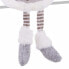 Christmas bauble Grey Multicolour Polyresin Sand Fabric Girl 12 x 9 x 53 cm