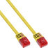 Фото #2 товара InLine Flat Ultraslim Patch Cable U/UTP Cat.6 Gigabit ready yellow 1m