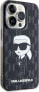 Фото #7 товара Karl Lagerfeld Karl Lagerfeld KLHCP15LHNKMKLK iPhone 15 Pro 6.1" czarny/black hardcase Monogram Ikonik