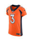 ფოტო #2 პროდუქტის Men's Russell Wilson Orange Denver Broncos Vapor Elite Jersey