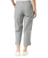 ფოტო #2 პროდუქტის Women's Split-Hem Cropped Cargo Pants