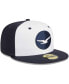 ფოტო #3 პროდუქტის Men's White Pensacola Blue Wahoos Theme Nights Pensacola Seagulls 59FIFTY Fitted Hat