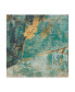 Фото #1 товара Jennifer Goldberger Teal Lace I Canvas Art - 20" x 25"