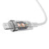 Фото #7 товара Kabel przewód w oplocie do iPhone Explorer Series USB - Lightning 2.4A 2m biały