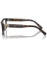 ფოტო #6 პროდუქტის Men's Rectangle Eyeglasses, DG3368 52